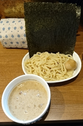 「バカつけ麺＋玉子」@麺バカ息子の写真