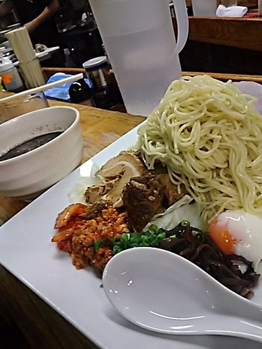 「黒つけ麺」@熊本らーめん 育元の写真