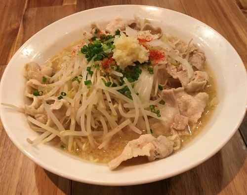 「モリモリバラ肉ラーメン もやし増し」@ラーメン サンゲン屋 おゆみ野店の写真