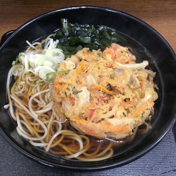 「天ぷら（￥400）」@名代 白木そばの写真