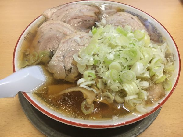 「チャーシュー麺 ネギ 柔らかめ」@森田屋 東店の写真
