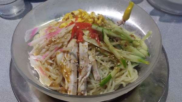 「【夏季限定】冷し中華そば彩夏740円」@らあめん花月嵐 清瀬北口店の写真