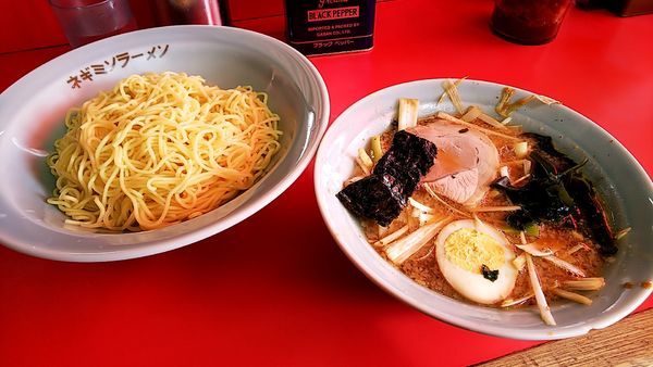 「ネギつけめん（ネギ倍）」@ラーメンショップ 秋津店の写真
