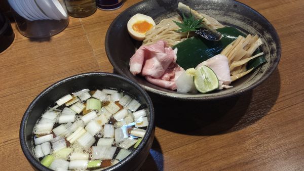 「【限定】秋刀魚のつけそば880円大盛り100円」@寿製麺よしかわ 川越店の写真