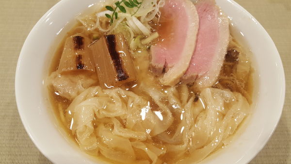 「鴨ワンタン麺」@らーめん 鴨to葱の写真