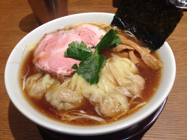 「ワンタン麺」@中華そば 二階堂の写真