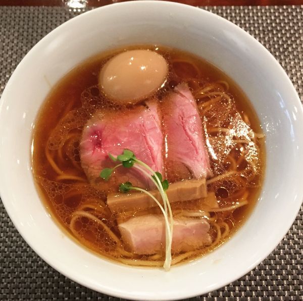 「味玉鶏そば930円」@らぁ麺 やまぐちの写真