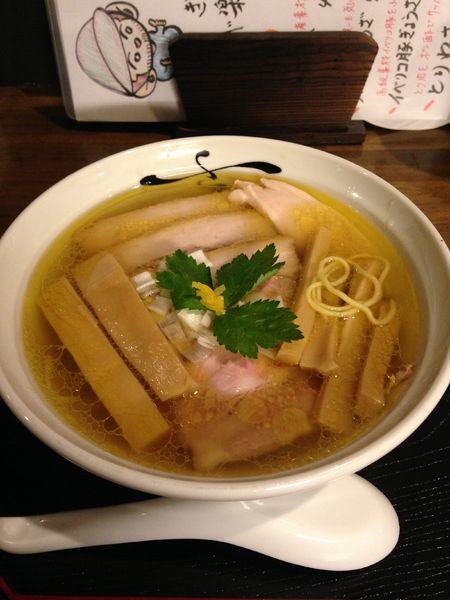 「鶏塩チャーシュー麺」@長野らぁ麺 さくら木の写真