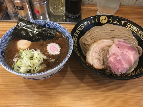 「つけ味玉（並）」@中華蕎麦うゑずの写真