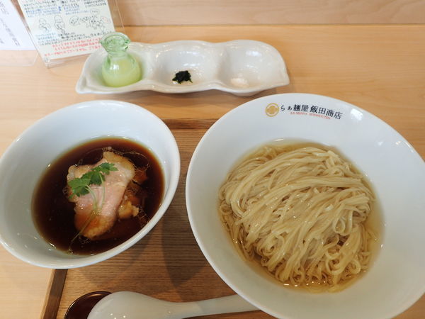 「つけ麺(濃厚昆布鰹出汁かけ) 1000円」@飯田商店 湯河原本店の写真