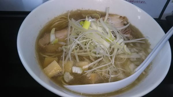 「煮干中華そばhard(裏)」@煮干中華そば のじじR 我孫子店の写真