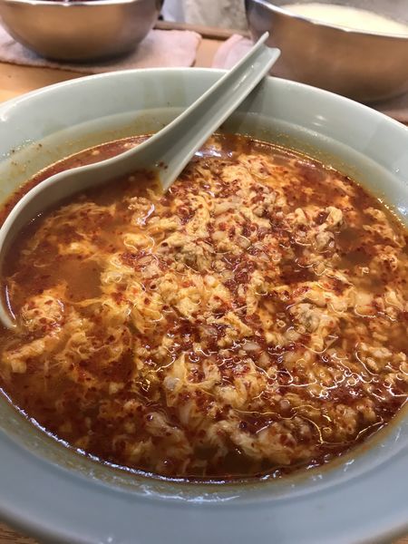 「タンタンメン　中辛」@ニュータンタンメン本舗イソゲン 白楽店の写真