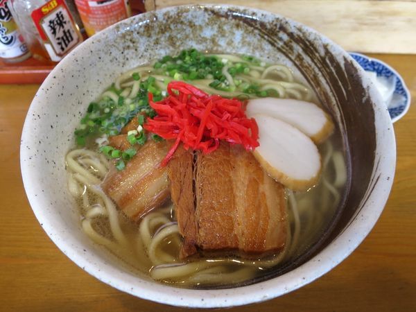 「沖縄そば ７５０円」@てぃーだの写真