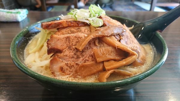 「味噌チャーシュー麺  麺硬め」@めんや 蔵の写真