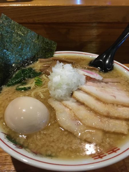 「特製背脂中華そば」@old school 中華そば Miya Dera Soulの写真