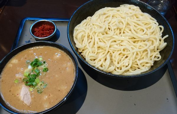 「濃厚辛つけ麺880　大盛150」@中華そば 輝羅の写真