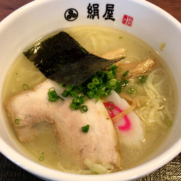 「ラーメン（みそ）　630円」@絹屋の写真