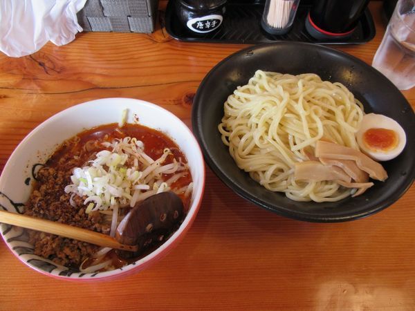 「坦々つけ麺　大盛（８８０円）」@麺屋 十八番の写真