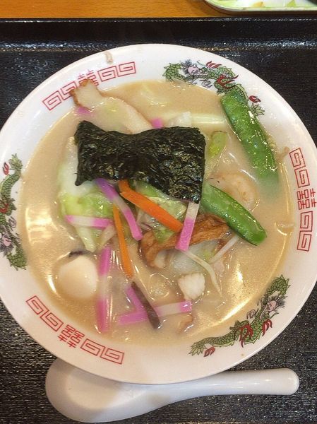 「ハーフチャンポン」@一二三味処の写真