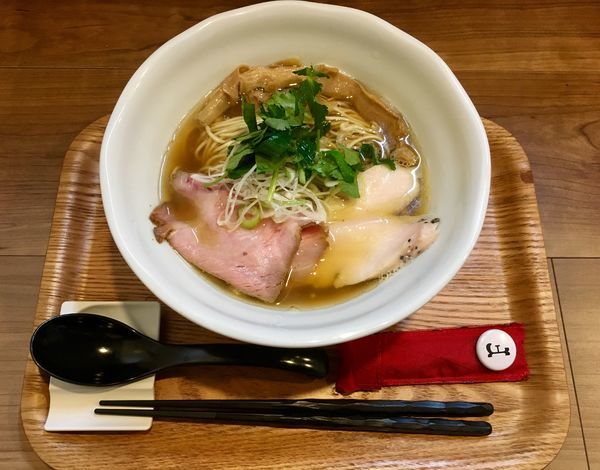 「チャーシュー2種煮干しラーメン」@ラーメン 健やかの写真