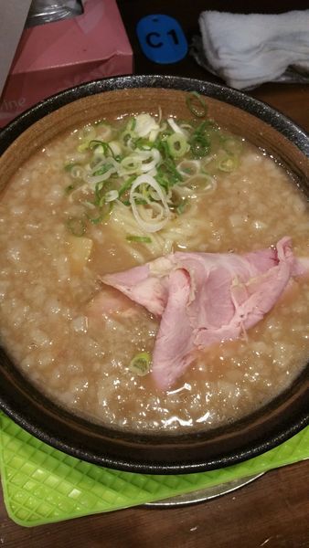 「まりお背脂とんこつ」@まりお流らーめんの写真