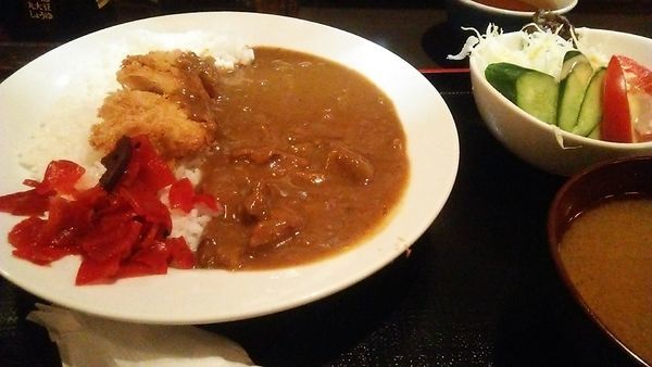 「カツカレーセット 850円（だったかな）」@鳥一の写真