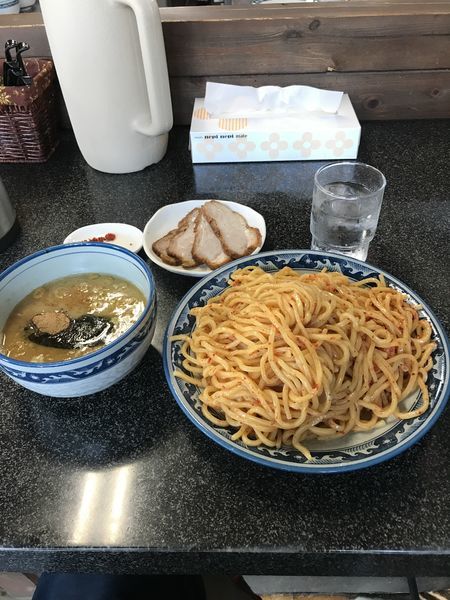 「辛味つけ麺大 チャーシュー」@縁者の写真