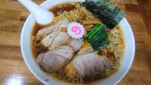 「しょうゆラーメン、大盛」@オランダ軒の写真