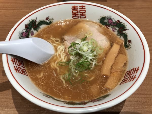 「醤油ラーメン ハーフサイズ  600円」@梅光軒 新千歳空港店の写真