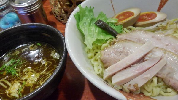 「しろ八つけ麺 930円(麺少な目50円返金)」@旬麺しろ八の写真