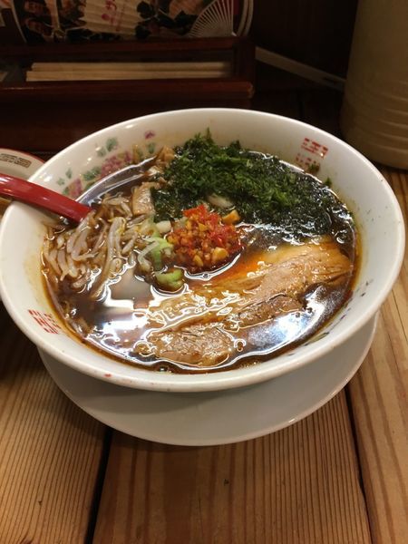 「豆鼓そば」@支那そば屋 蘭丸の写真