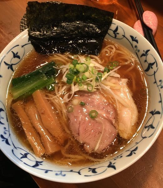 「醤油らぁめん 700円」@味香房 海居人の写真