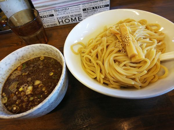 「濃厚つけ麺 大盛」@濃厚つけ麺 茜堂の写真
