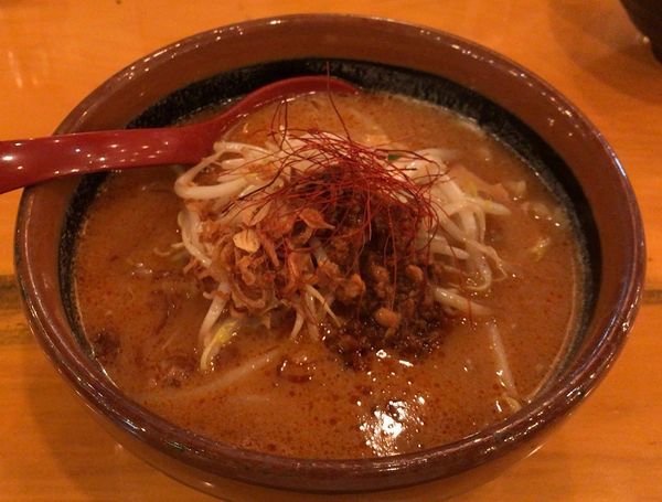 「北海道味噌辛味噌らーめん(800円･外税)」@麺場 田所商店 相模原店の写真