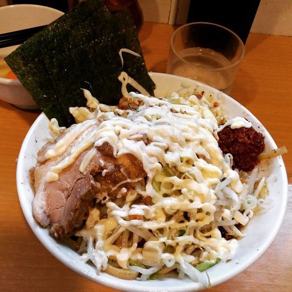 「限定油そばCHAOS」@豚星。の写真