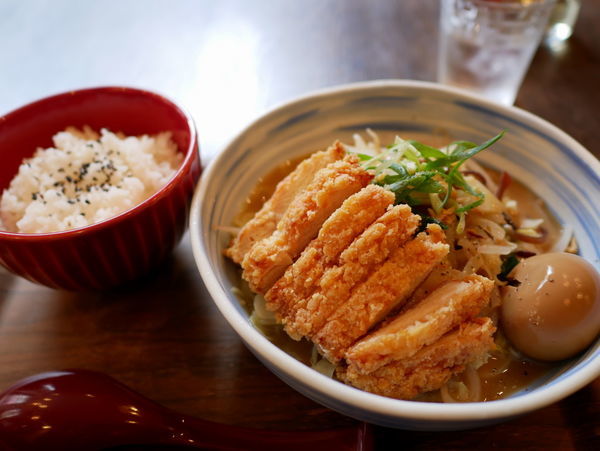 「鶏白湯涼麺＋ライス」@C’s dining Cloud9の写真