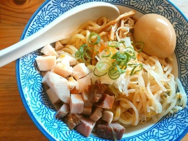 「担々油そば＋味玉」@麺処 いし川の写真