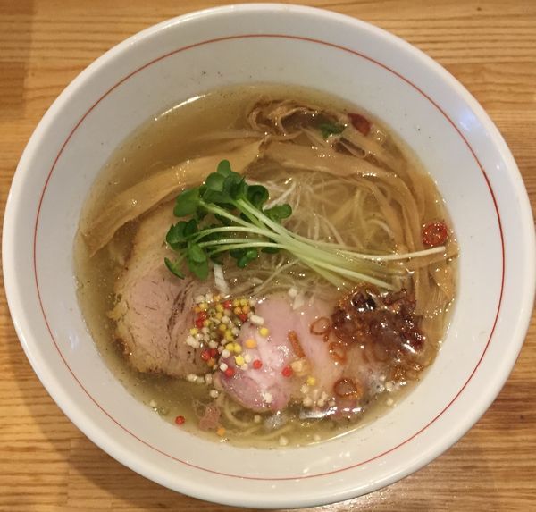 「塩そば780円」@地球の中華そばの写真