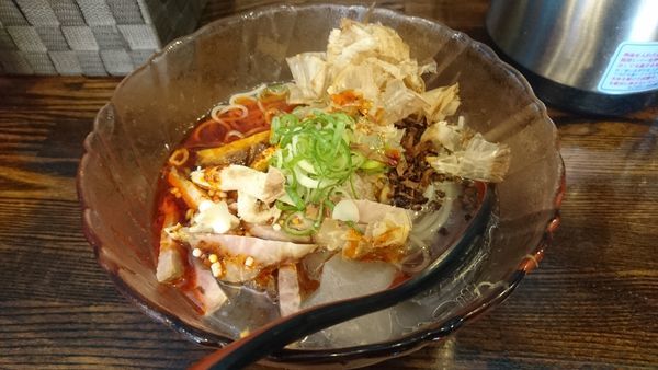 「【限定】生海苔担々麺(冷)」@麺場voyageの写真