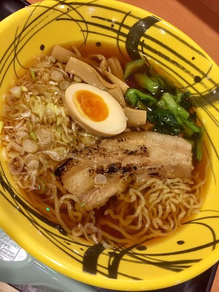 「あぶり麦豚ラーメン ￥700」@炙りチャーシューラーメン 口福軒の写真