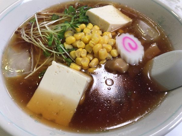 「冷たいラーメン550円」@さいとう食堂の写真