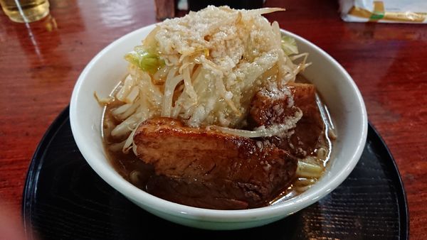 「自然洞スペシャル黒」@自然洞 麺舗の写真