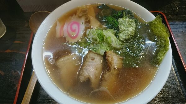 「醤油ラーメン_620円」@らーめん 楓家の写真