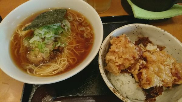 「煮干しラーメン（数量限定）570円」@花の木の写真