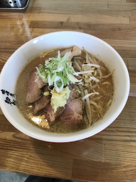 「チャーシュー味噌ラーメン大盛り」@初志貫徹の写真