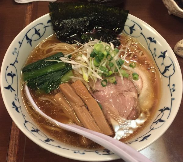 「醤油らぁめん700円」@味香房 海居人の写真