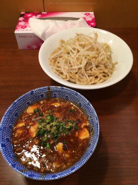 「メガ麻婆つけ麺（8/11限定）」@メガガンジャの写真