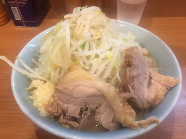 「小ラーメン・ヤサイニンニク（740円）」@ラーメンBoo Boo太郎。の写真