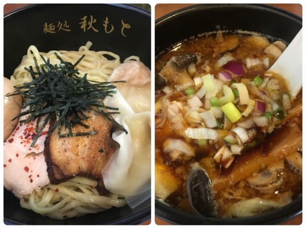「特製キノコの鰹味噌つけ麺」@麺処 秋もとの写真