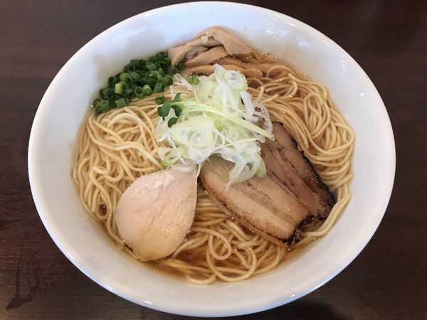 「鶏そば 大盛  730円」@麺屋 くまがいの写真